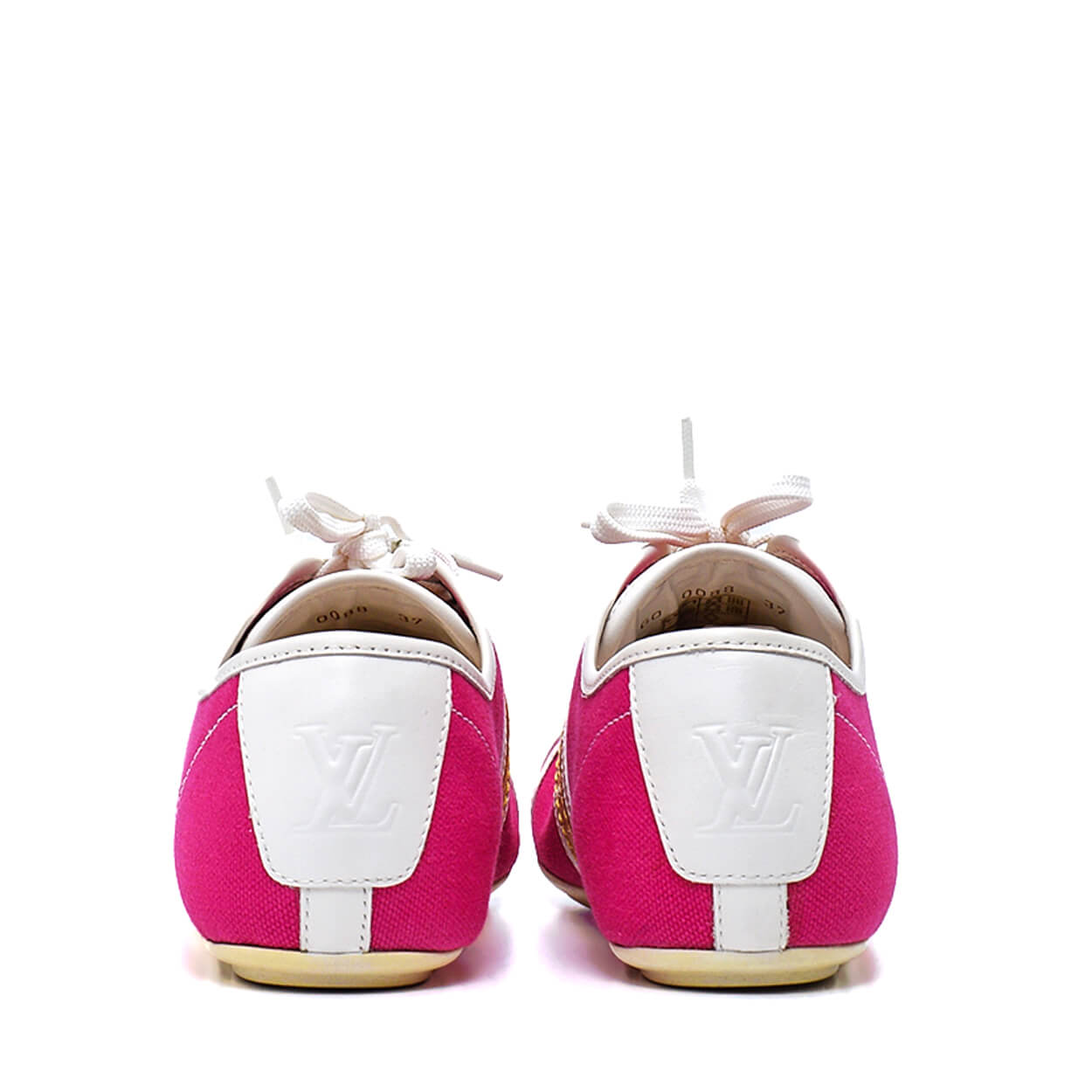 Louis Vuitton - Pink&White Canvas Vintage Sneakers